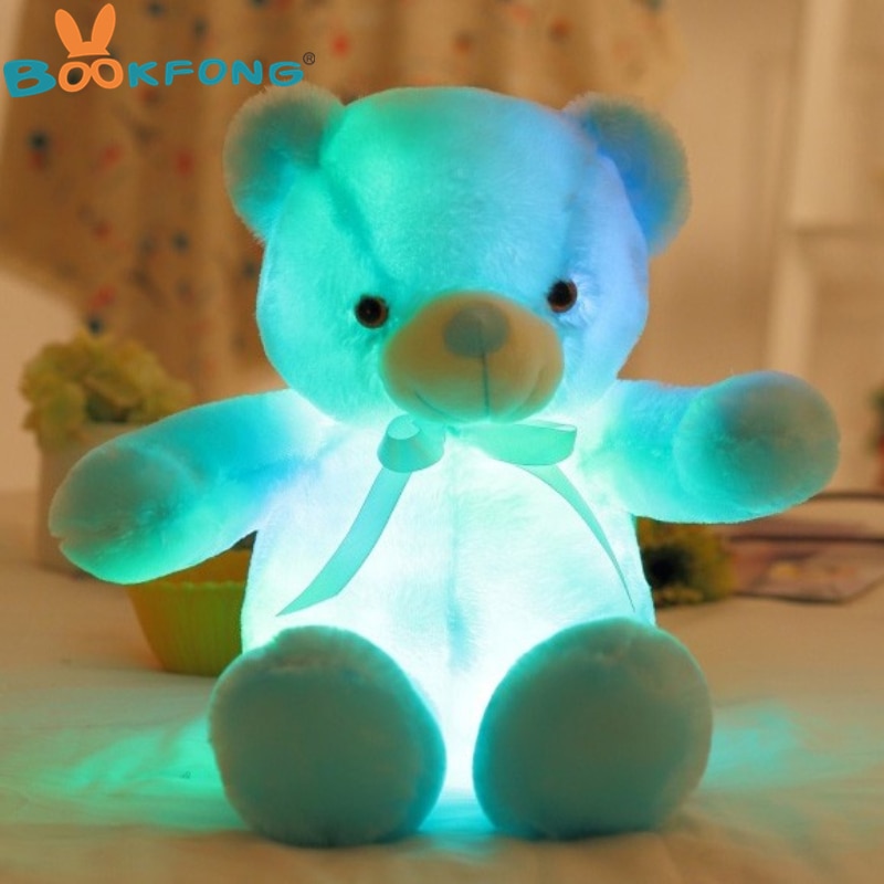 Light Up Teddy Bear Glowing Stuffed Toy